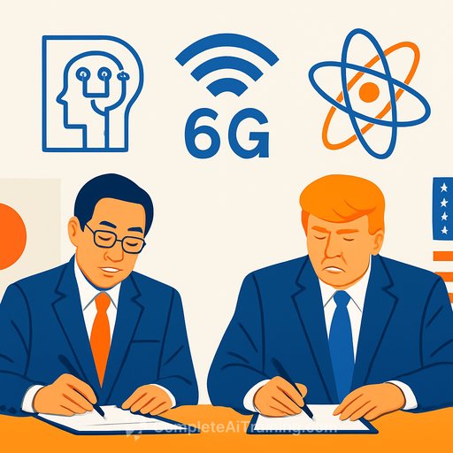Japan, U.S. to Sign AI, 6G, Quantum Pact in Tokyo as Trump Visits