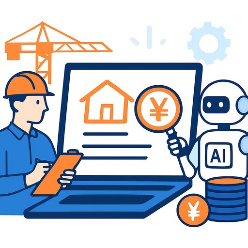 Japanese AI firm releases 20 construction cost diagnosis cases showing overcharges up to ¥2.8 million