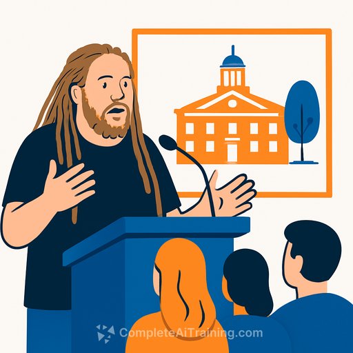 Jaron Lanier tells Brown University audience that AI is human collaboration, not an alien force