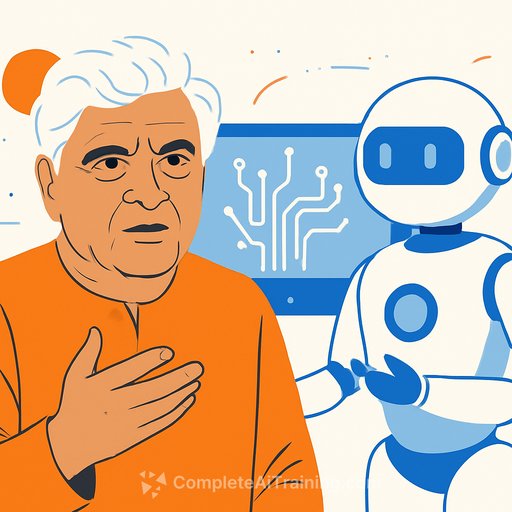 Javed Akhtar: AI can't replace the human spark - at least for now