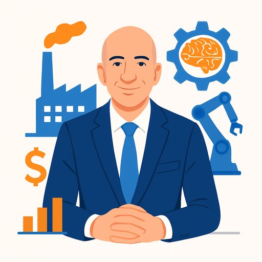 Jeff Bezos Returns to the C-Suite as Co-CEO of Project Prometheus in $6.2B AI Manufacturing Push