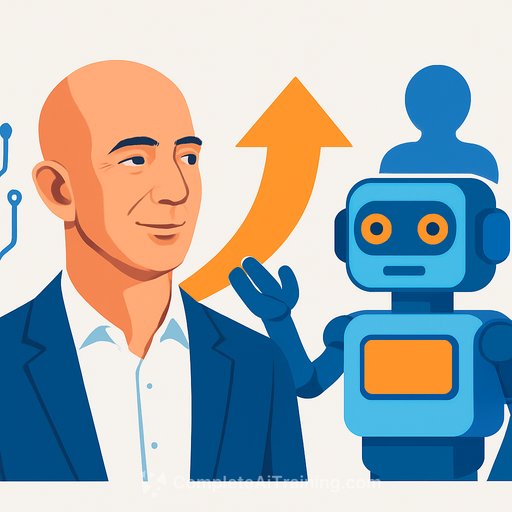Jeff Bezos says AI will create a labor shortage, not make humans redundant