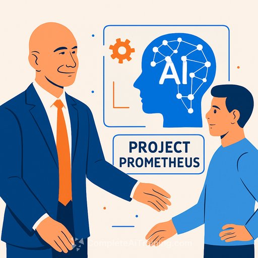 Jeff Bezos steps in as co-CEO at $6.2B AI startup Project Prometheus