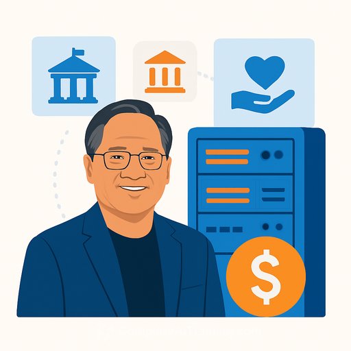 Jensen Huang Foundation donates $108 million in AI computing resources to universities and nonprofits through CoreWeave