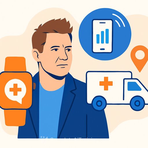 Jeremy Renner backs RapidSOS push to use wearable and connected device data in emergency response