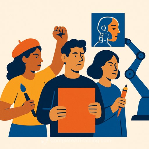 Jersey artists unite to defend creative integrity against AI art