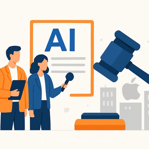 Journalists sue Apple, Amazon, and seven other tech firms over AI voice use without consent