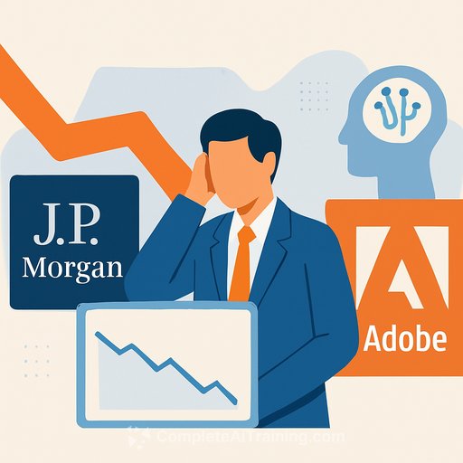 JPMorgan cuts Adobe price target as freemium AI strategy slows recurring revenue growth