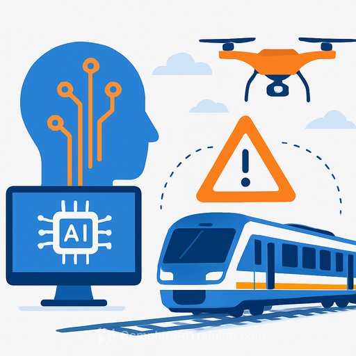 JR East tests artificial intelligence and drones to restore disrupted train operations