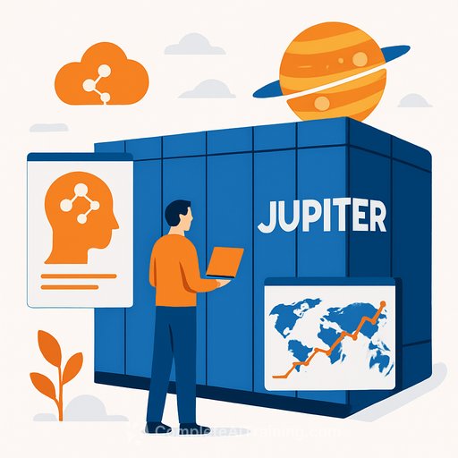JUPITER Supercomputer Sets New Benchmark for European AI and Climate Science
