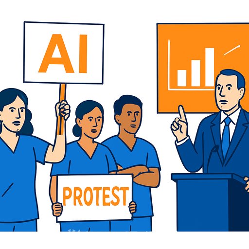 Kaiser nurses protest AI strategy as CEO details value-based care expansion