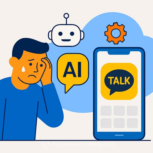 Kakao's Missed AI Moment and the KakaoTalk Overhaul That Backfired