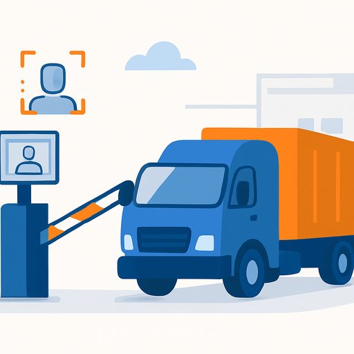 Kaleris launches computer vision gate automation to cut truck processing time to under 60 seconds