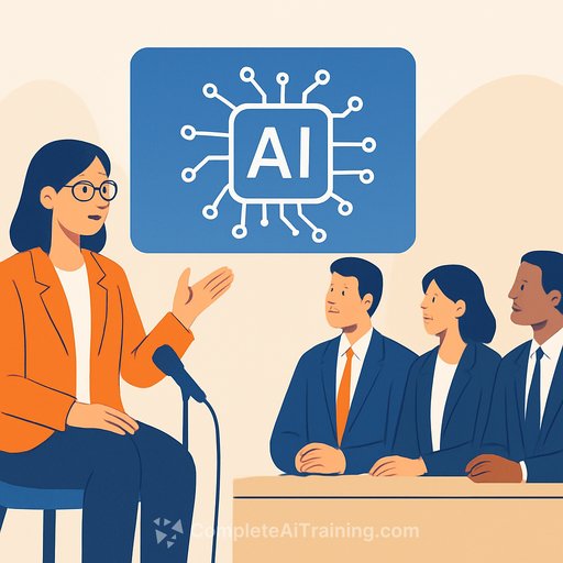 Kate Wegrzyn Moderates AI in Law Panel, Urging Legal Leaders to Engage or Be Left Behind