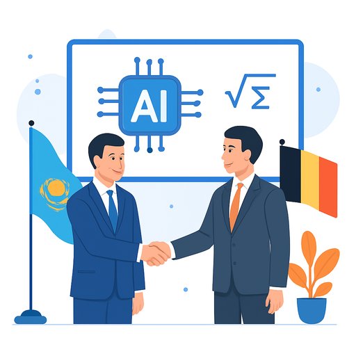 Kazakhstan and Belgium agree to establish mirror laboratory for AI and math at ALEM.AI center