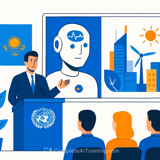 Kazakhstan presents AI and climate urban strategy at UN World Urban Forum in Baku