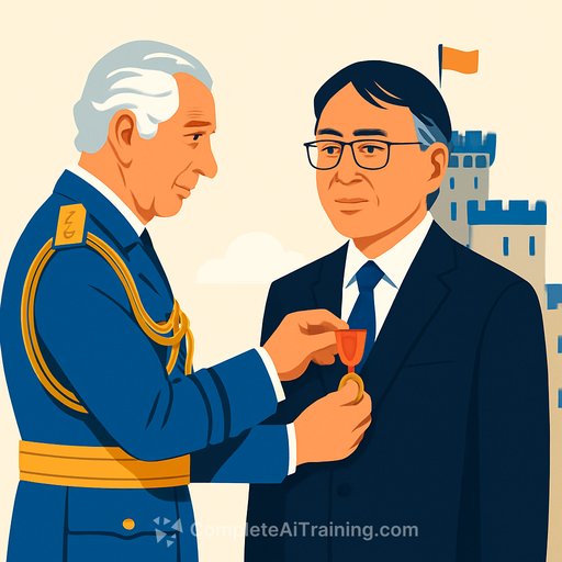 Kazuo Ishiguro honoured at Windsor as King Charles flags AI's threat to creatives