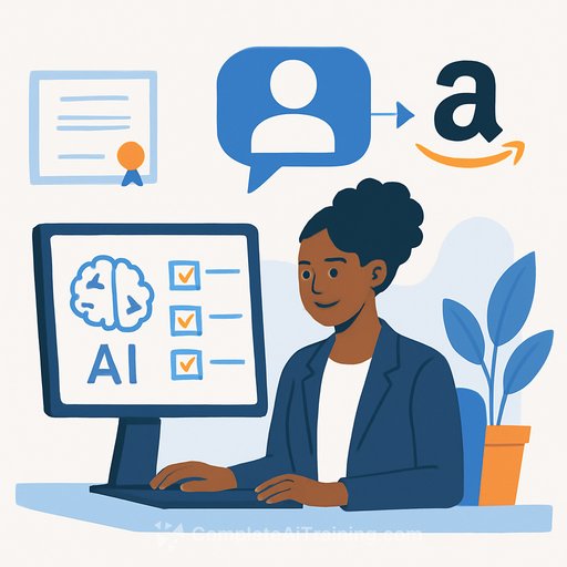 Kellogg MBAi graduate builds AI recruiting tools at Amazon internship, then joins the company full time