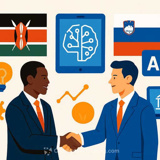 Kenya partners with Slovenia to boost digital innovation and AI-driven e-government