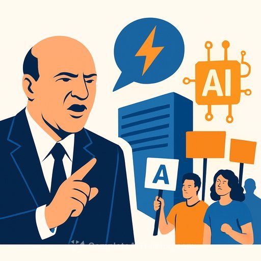 Kevin O'Leary criticizes AI-backed protests against Utah data center as national debate over AI infrastructure grows