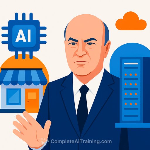 Kevin O'Leary's two AI bets for your 20s: help small businesses adopt AI, build data centers