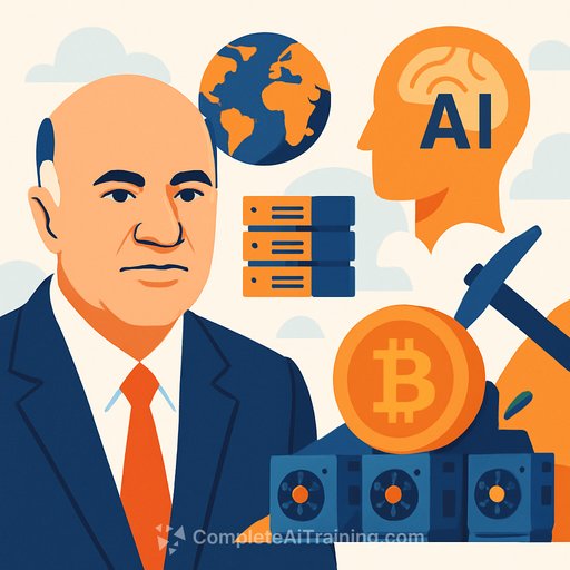 Kevin O’Leary Urges US to Adopt Bitcoin Mining Strategies to Compete in Global AI Race