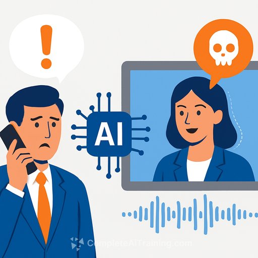 KeyBank warns customers about AI-powered imposter scams using voice cloning and deepfake video