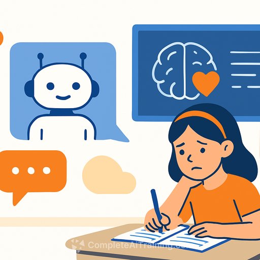 Kids, chatbots, and school: drawing the line on AI for mental health and learning