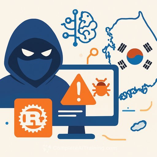 Kimsuky deploys AI-assisted malware including new Rust-coded tool in campaign against South Korean targets