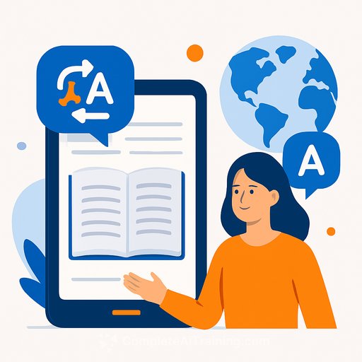 Kindle Translate beta lets indie authors publish AI-translated ebooks for free