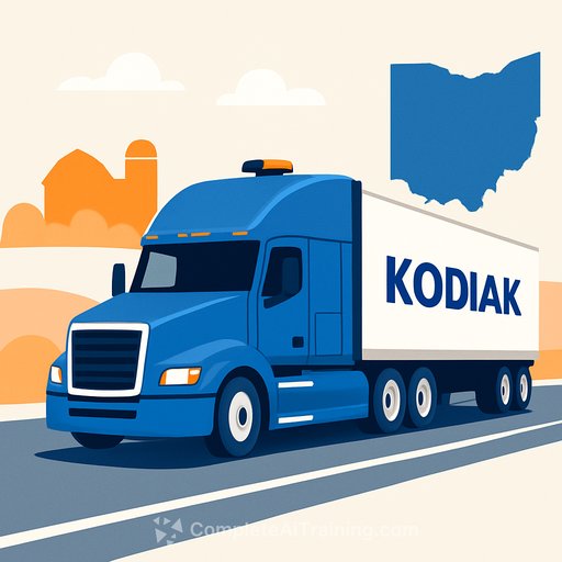 Kodiak AI completes autonomous trucking program in Ohio, marking first Midwest deployment