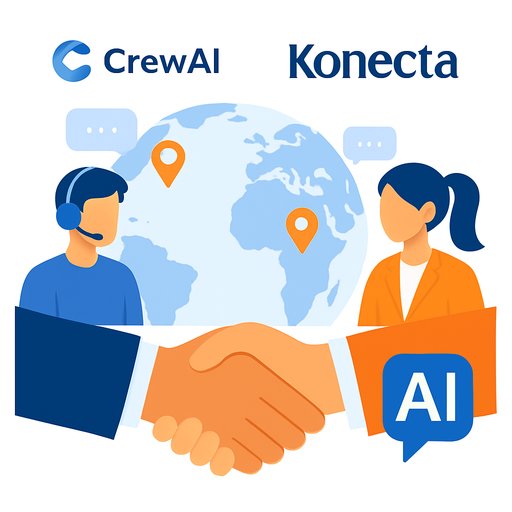 Konecta Becomes CrewAI's Lead Partner to Orchestrate Agentic AI Across Europe and Latin America