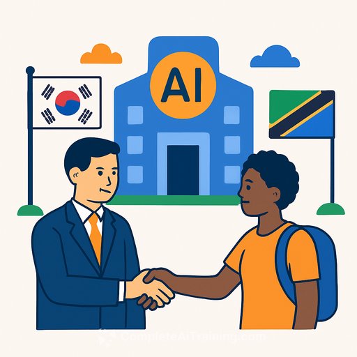 Korea approves $170 million AI education institute in Tanzania