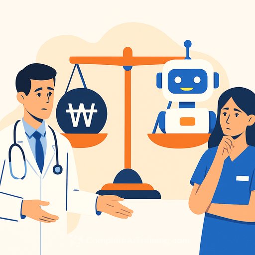 Korea's fee-for-service system, not AI, seen as main barrier to healthcare workforce change