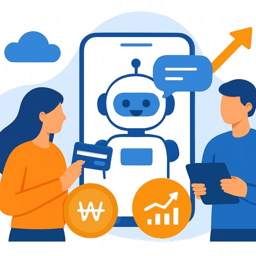 Korean banks expand AI services for loans, transfers and pension management as user numbers climb