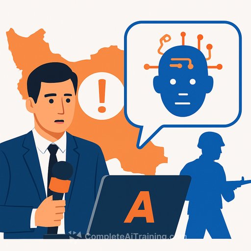 Kurdistan journalists syndicate warns AI-generated content spreads misinformation during Iran conflict