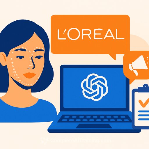 L'Oréal strikes deal with OpenAI to power marketing content and virtual try-on