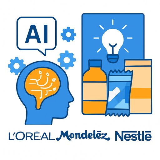 L'Oreal, Mondelez and Nestle use AI to shorten product development timelines