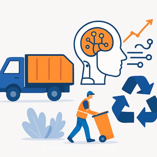 Largest waste and recycling companies deploy artificial intelligence to optimize routes and improve margins