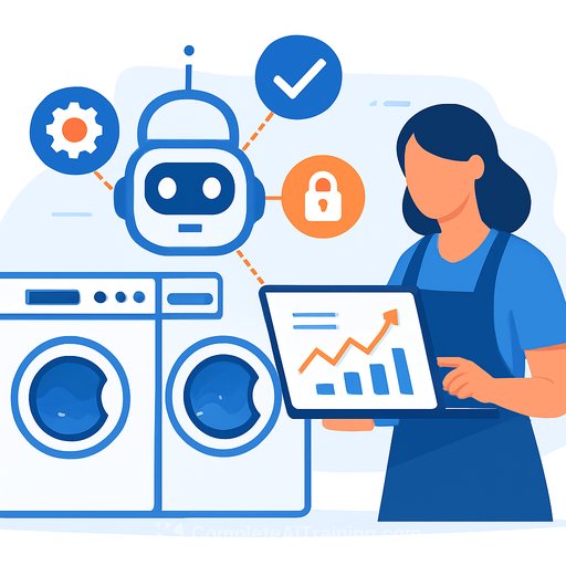 Laundry operators adopt artificial intelligence for quality control and predictive maintenance