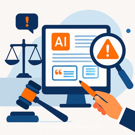 Law firms keep filing AI-hallucinated citations and the verification problem has no easy fix