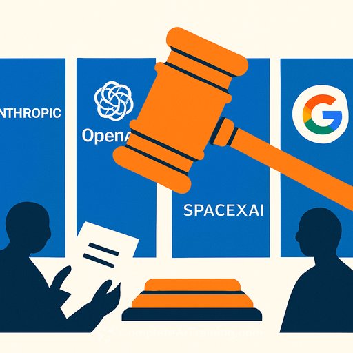 Lawsuit accuses Anthropic, OpenAI, SpaceXAI and Google of illegal deal to slow AI development