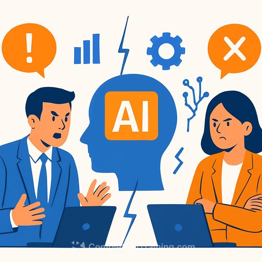 Leadership division hinders AI success in most organisations