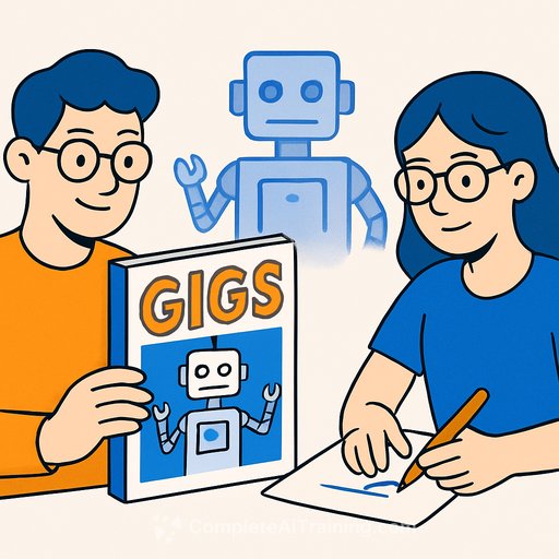 Leeds duo launch graphic novel Gigs, a hand-drawn response to AI's creep into creative work
