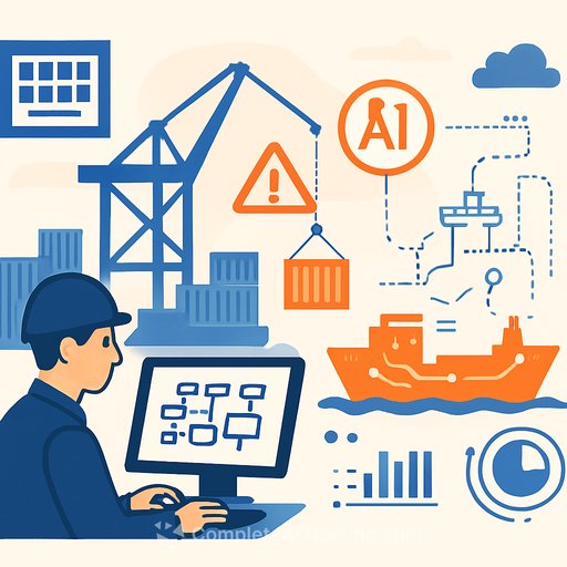 Legacy systems and fragmented data slow adoption of artificial intelligence and digital twins in ports