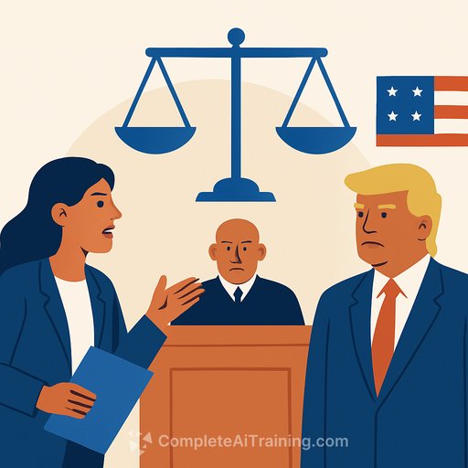 Legal activists challenge citizen suits in court with Trump administration support
