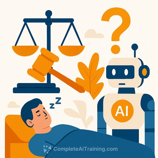 Legal Risks and Unanswered Questions of AI in Sleep Medicine