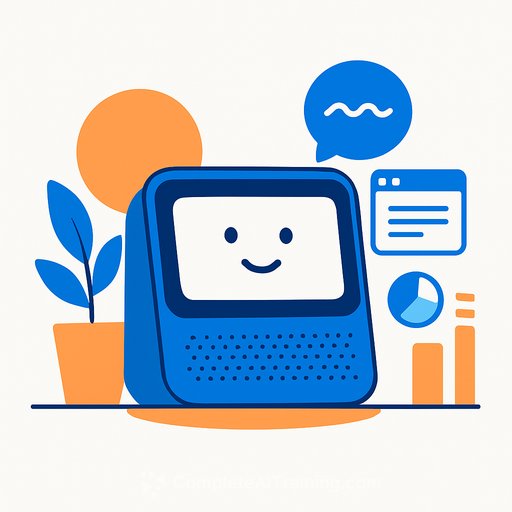 Lenovo's AI Work Companion Concept reimagines the Smart Clock Essential as a wellness-savvy PC hub