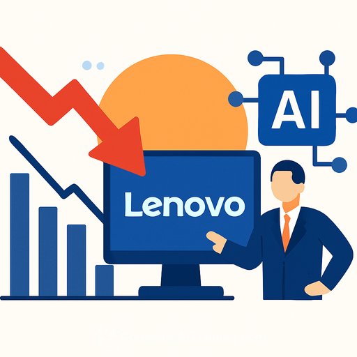 Lenovo Sinks 7.8% on Record Quarter as AI Hits 30% of Sales - Can the 40% Upside Case Hold?