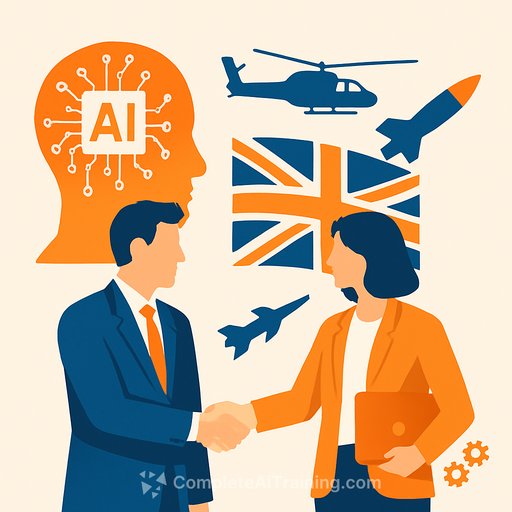 Leonardo UK and Faculty AI join forces to deliver advanced artificial intelligence for British defence systems
